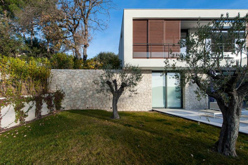 Cascio Architectes, villa contemporaine à Mougins, côtes d'azur