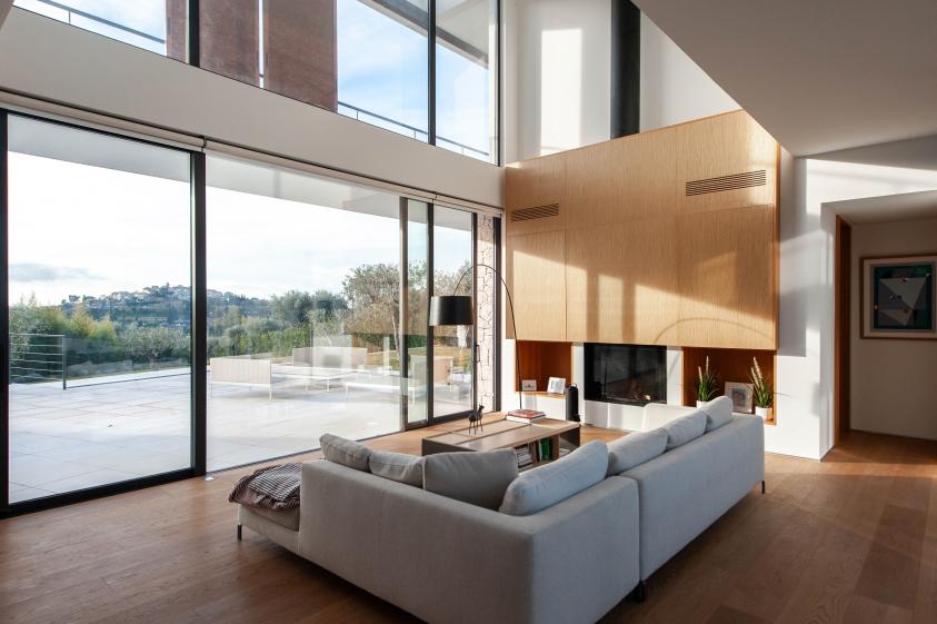 Cascio Architectes, villa contemporaine à Mougins, côtes d'azur