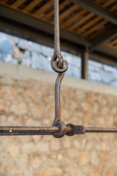 Detail barres de sechage d'époque