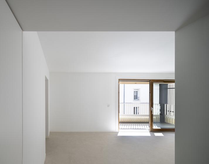 Photo d'un logement de type T4- Photo : Javier Callejas