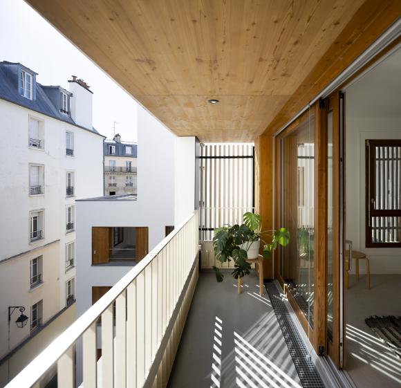 Photo d'un logement de type T4- Photo : Javier Callejas