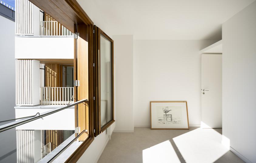 Photo d'un logement de type T4- Photo : Javier Callejas