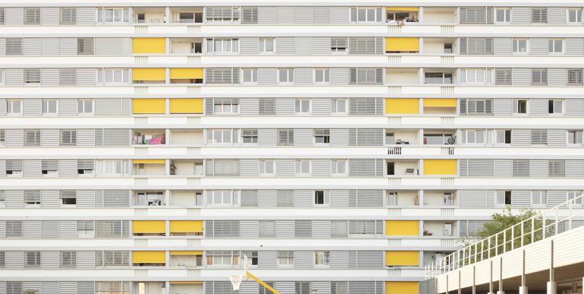 Restructuration - Réhabilitation de 270 logements pour les Résidences Pleyel et Zola / Photographe : Juan Cardona