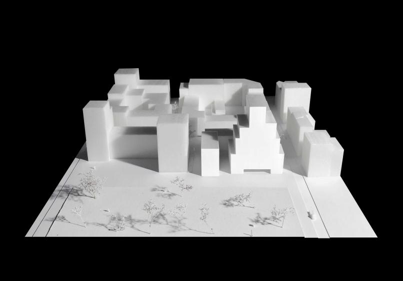 Maquette 1/500e _ Architectures Raphaël Gabrion