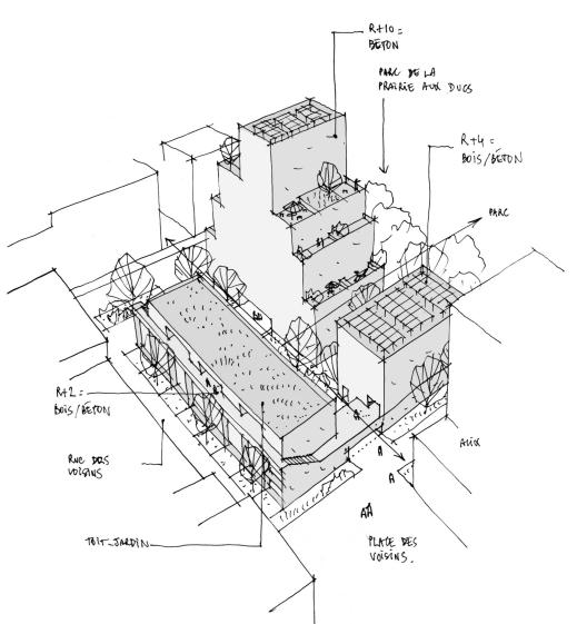 Croquis _ Architectures Raphaël Gabrion