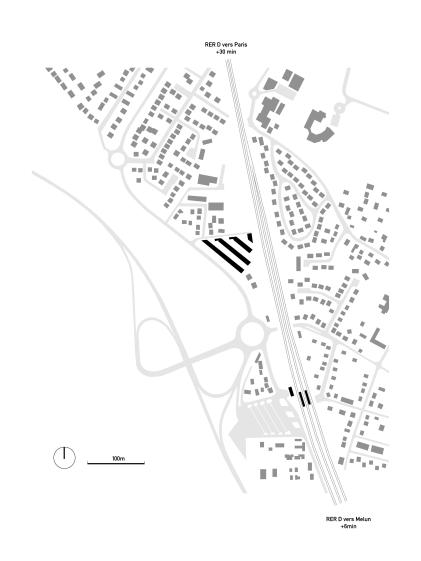 Plan de situation _ Architectures Raphaël Gabrion