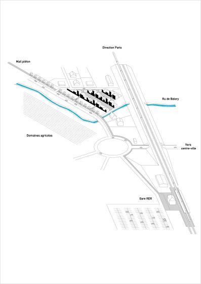 Plan de situation _ Architectures Raphaël Gabrion