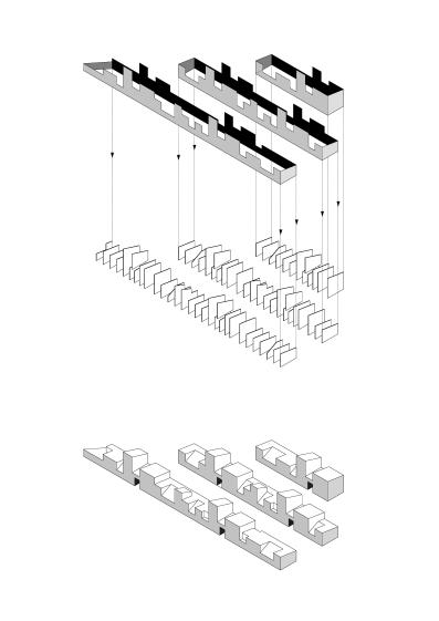 Axonométrie _ Architectures Raphaël Gabrion