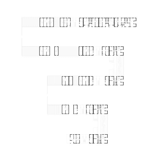 Plan d'étage courant : Architectures Raphaël Gabrion