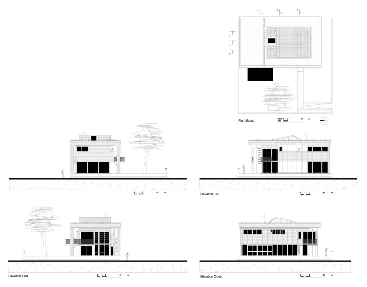Elevation Plan masse