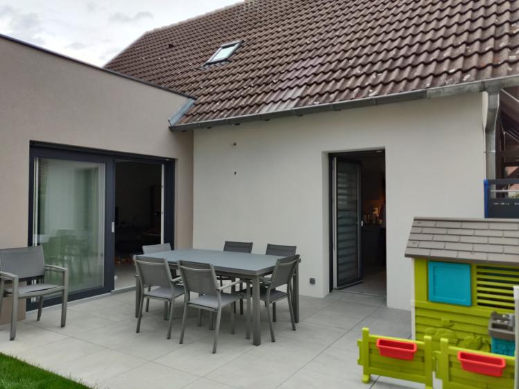 Création d'une terrasse