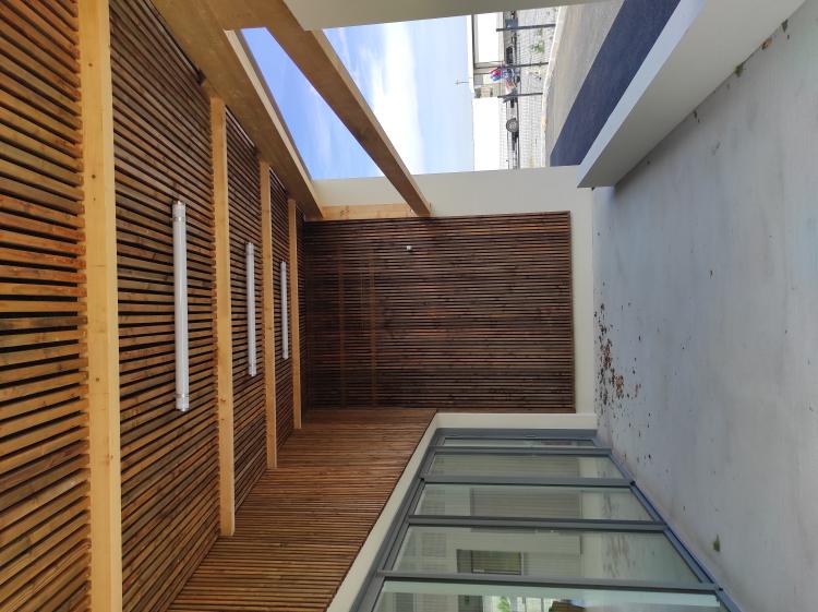 Terrasse couverte
