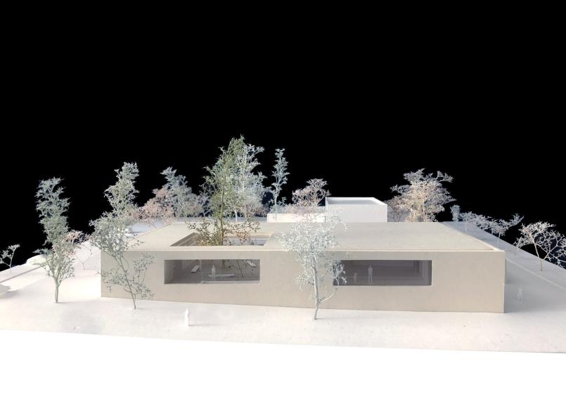 Maquette 1/200e - Architectures Raphaël Gabrion