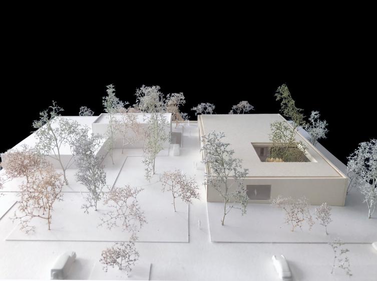 Maquette 1/200e - Architectures Raphaël Gabrion