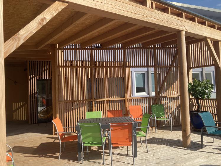 Terrasse.