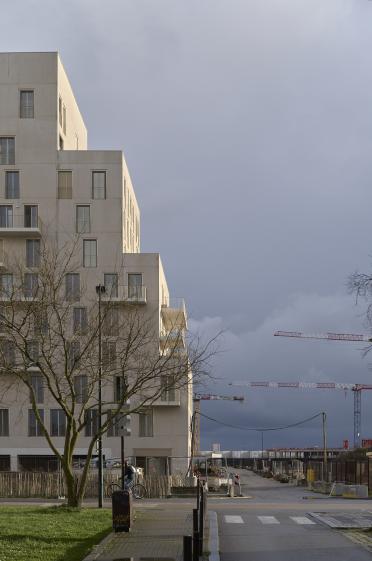 Photo depuis le boulevard de l'Estuaire_ Photo Stéphane Chalmeau