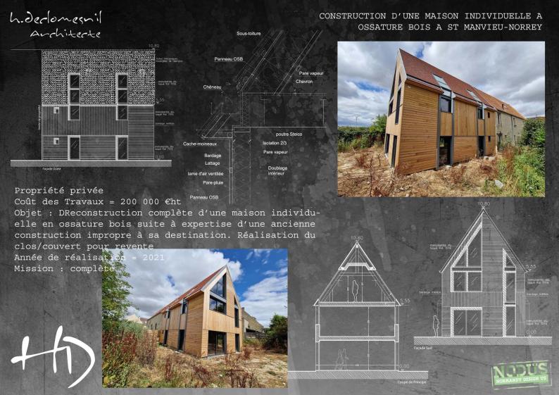 Maison à ossature bois