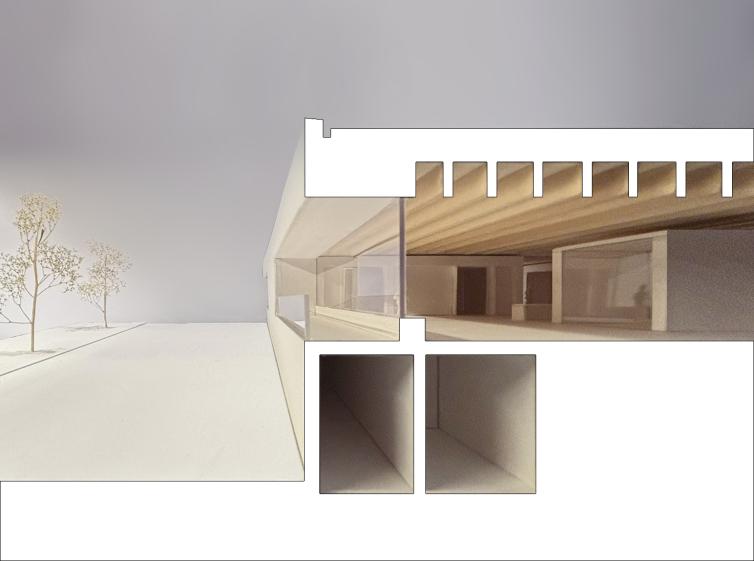 Maquette 1/100e - Architectures Raphaël Gabrion