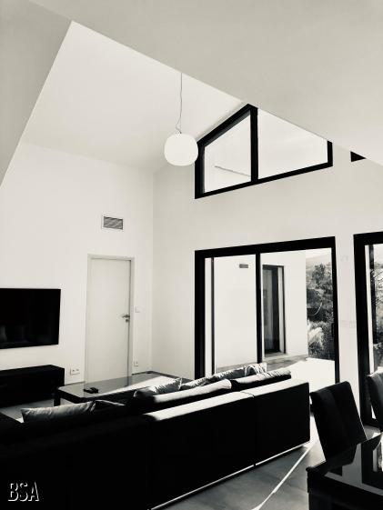 Photographie de la villa réalisée