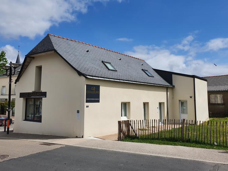 Transformation d'une maison en salon de coiffure