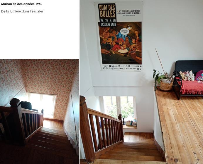 maison fin des années 1950, mezzanine