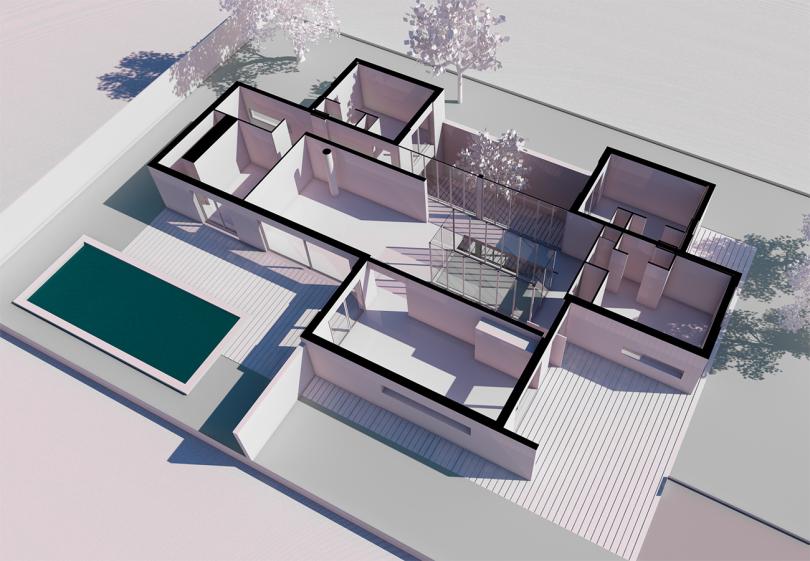 Projet de maison contemporaine à Croissy sur Seine