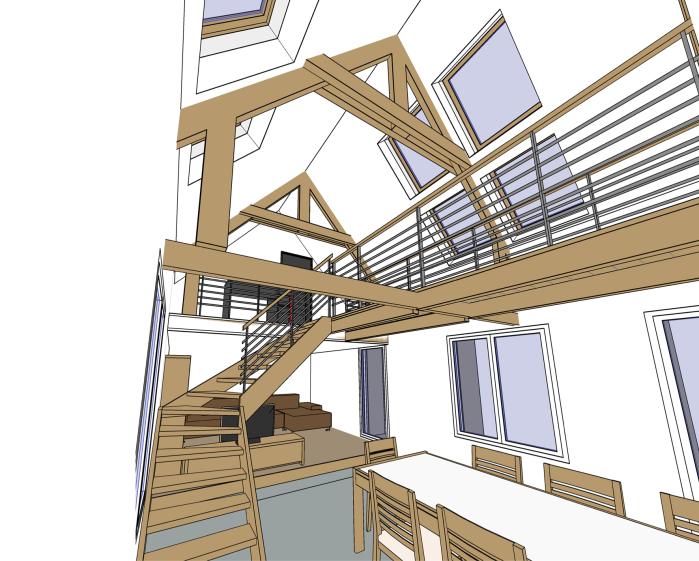 perspective sur double hauteur