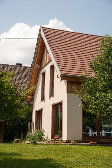 maison traditionnelle, site classé, construction neuve, ossature bois 