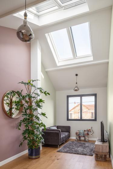 Intérieur ample lumineux grace à l'éclairage zénital