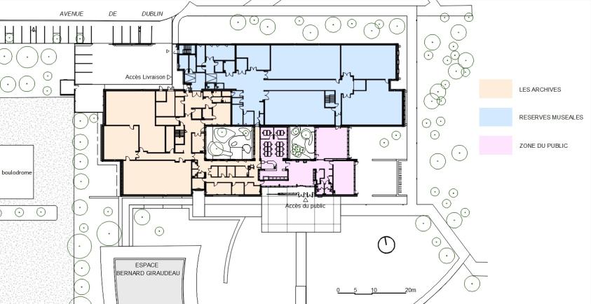 plan du rez-de-chaussée