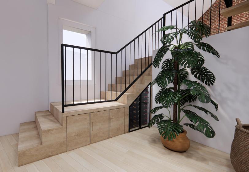 Vue intérieure 3 - Escalier
