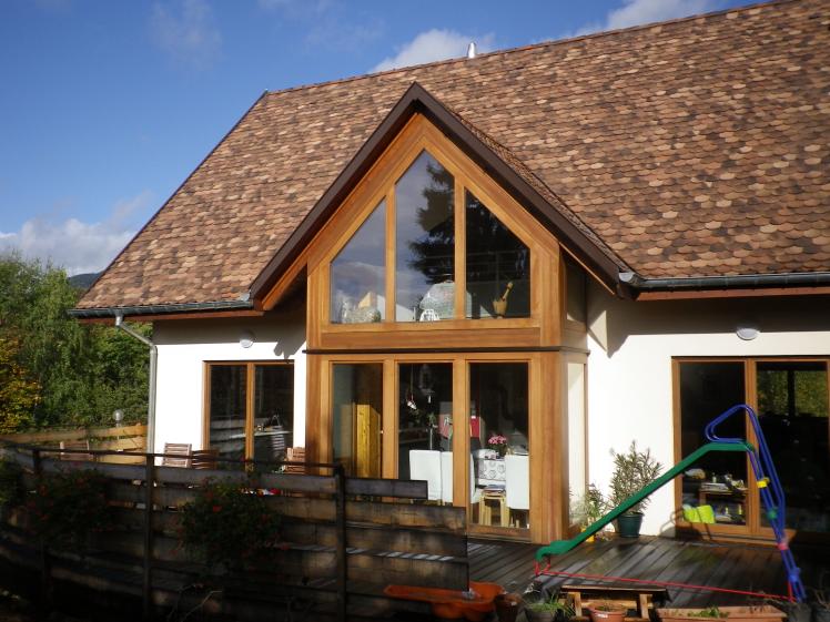 maison site classé, construction neuve, ossature bois 