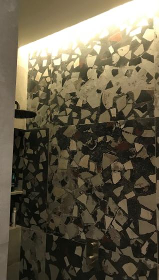 Accent wall douche master - photo de Kahina Dutey