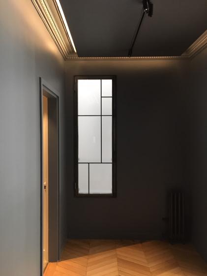 verrière en serrurerie fine line - photo de Thibault Pousset