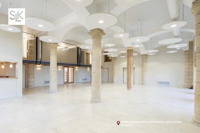 Pôle culturel à Mugron (40) - Salle