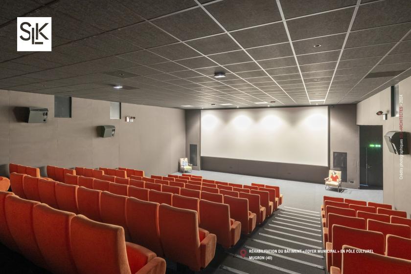 Pôle culturel à Mugron (40) - Cinéma