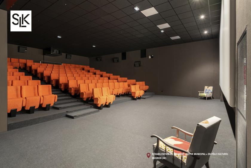 Pôle culturel à Mugron (40) - Cinéma
