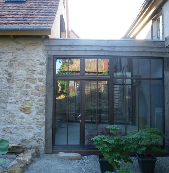 Rénovation maison et grange, site classé, matériaux naturels