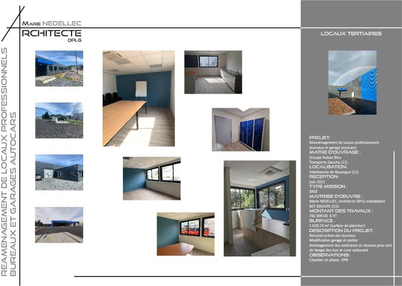 REAMENAGEMENT DE LOCAUX PROFESSIONNELS