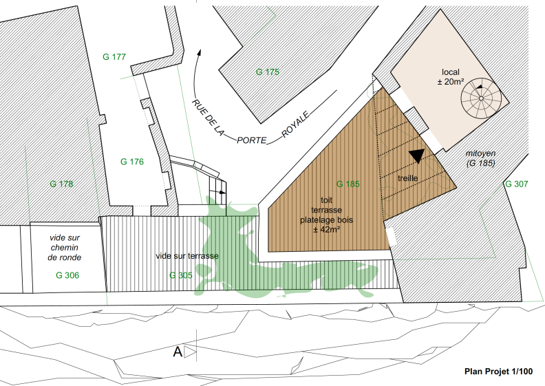 plan niveau 0 / niveau rue