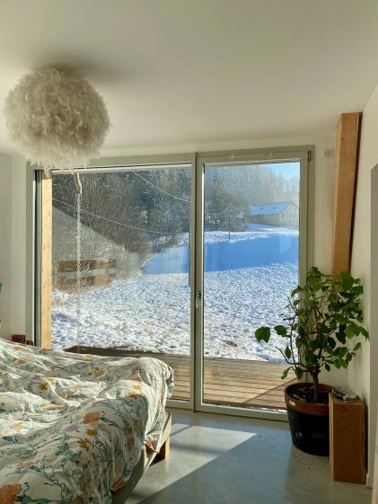 Vue d'intérieur côté chambre