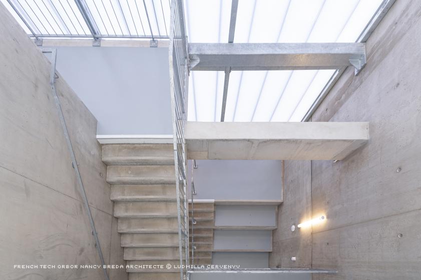 Atrium plongée