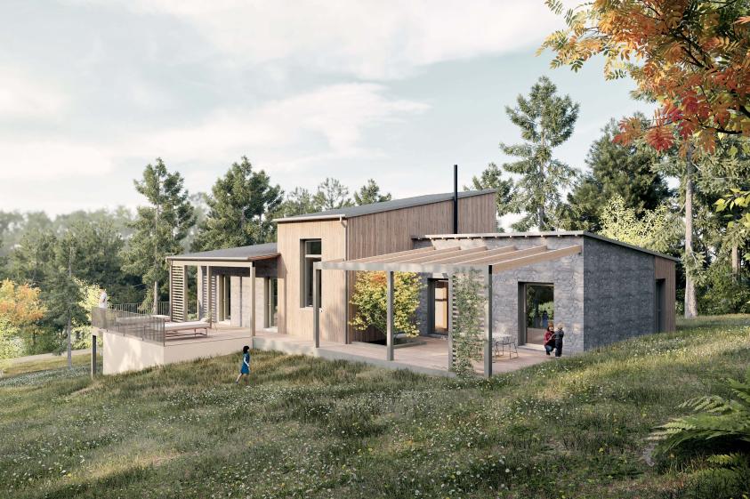 Vue jardin