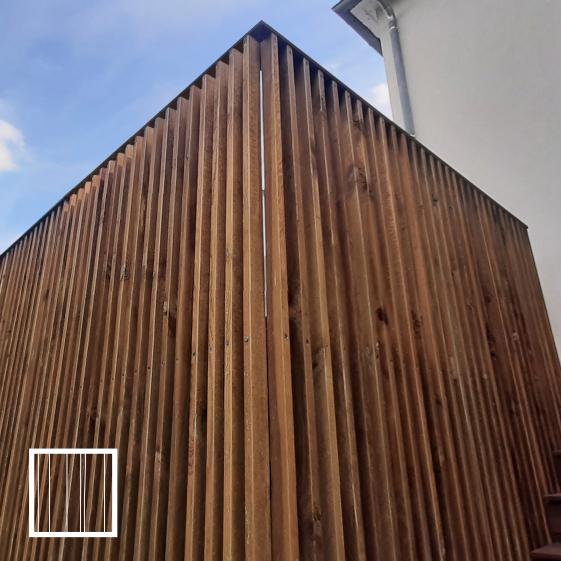 volume de la terrasse bois