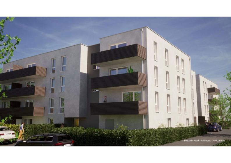 Bâtiment 1 logements sociaux - sarl B.FEDELI Architecte