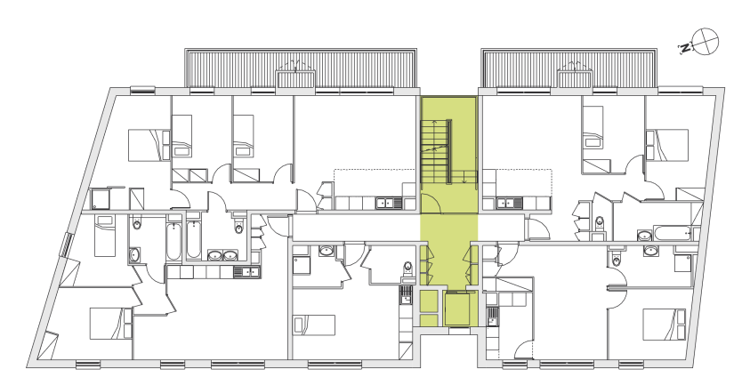 plan étage courant