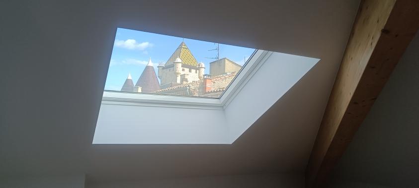 vue sur le château
