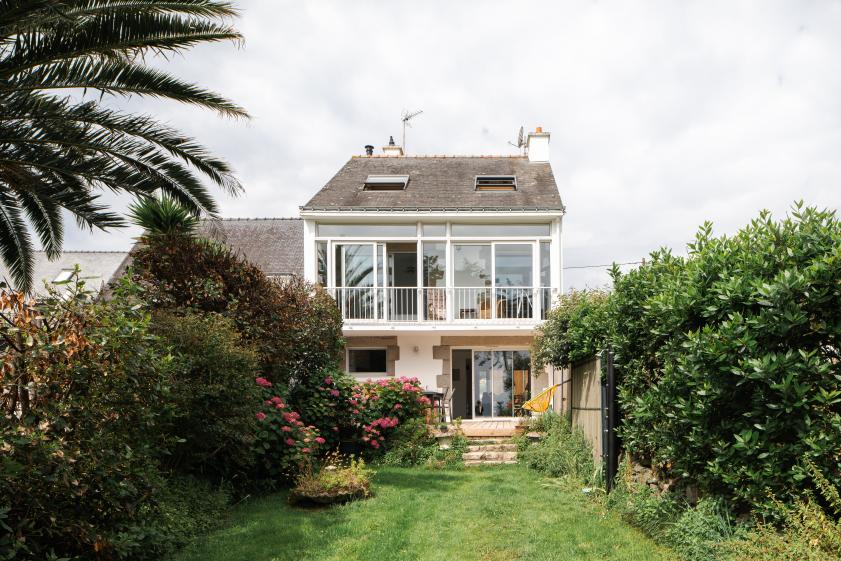 Vue depuis jardin