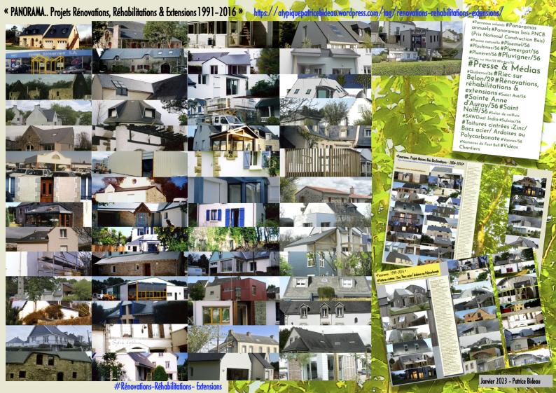 Rénovations, Réhabilitations & Extensions :  1991 & 2016