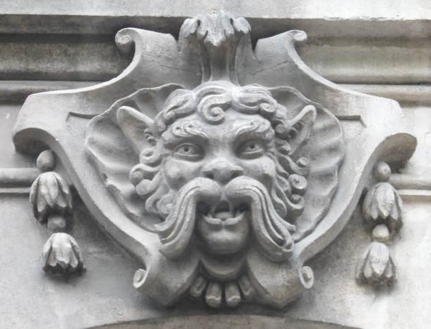 Détail d'un mascaron